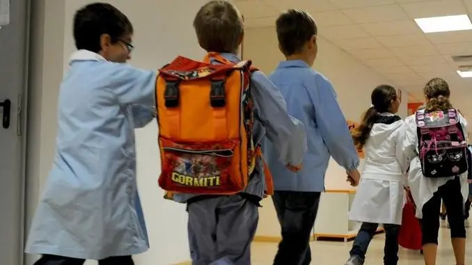 Il primo giorno di scuola alle gabelli