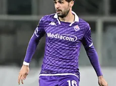 Fiorentina's defender Luca Ranieri in action during the UEFA Europa Conference Round of 16 - 2nd leg soccer match between ACF Fiorentina and Maccabi Haifa at the at Artemio Franchi Stadium in Florence, Italy, 14 March 2024 ANSA/CLAUDIO GIOVANNINI