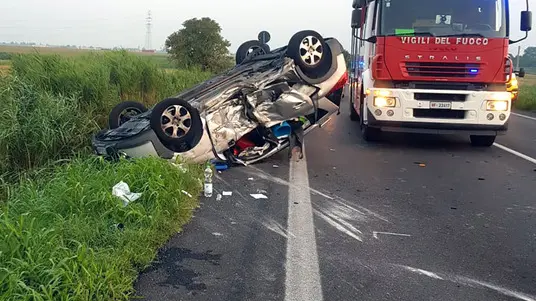 POLETTO - FOTOPIRAN - CODEVIGO - REC FOTO INCIDENTE MORTALE ROMEA