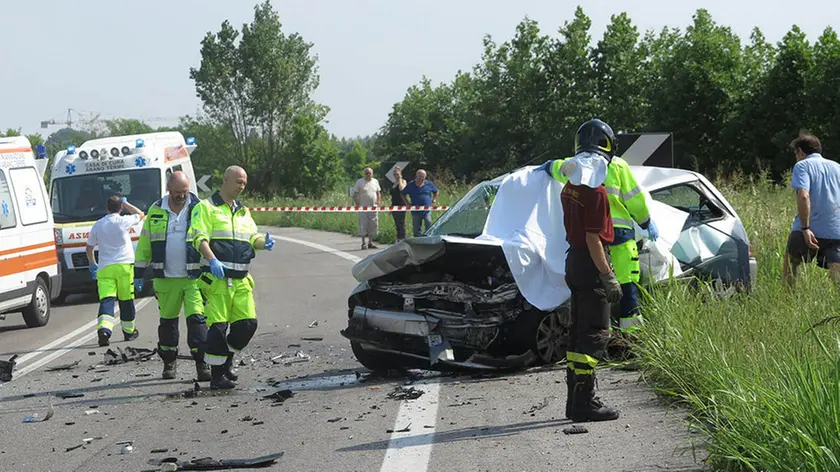 FERRO - FOTO PIRAN - PADOVA - INCIDENTE MORTALE TANGENZIALE BRETELLA PER ABANO