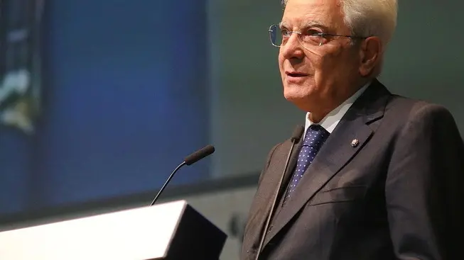 BARON - AGENZIA BIANCHI - PADOVA - VISITA DI MATTARELLA AL CONVEGNO DEL CUAMM, TEATRO GEOX