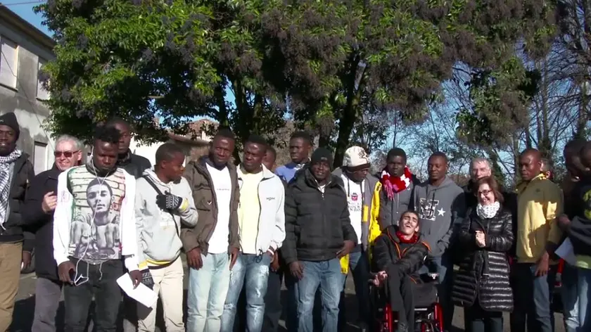 I protagonisti del video della Caritas diocesana