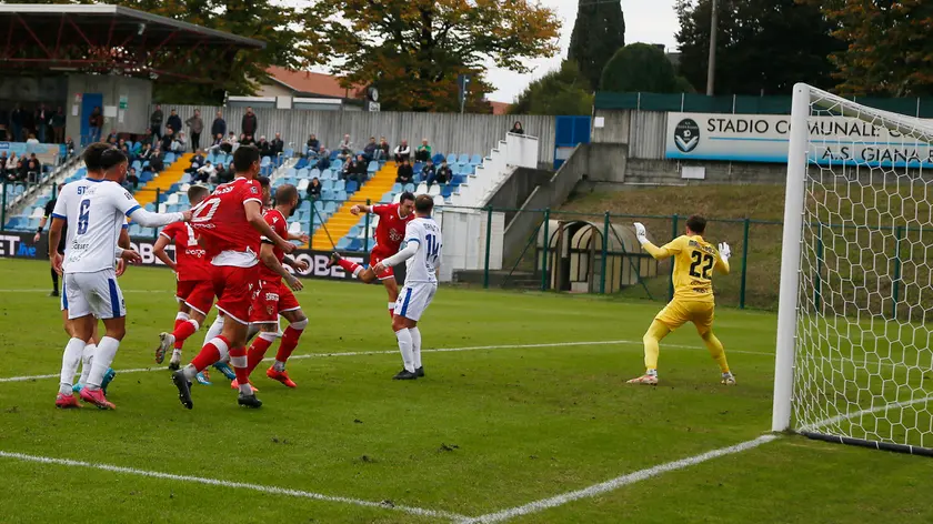 Un momento della partita