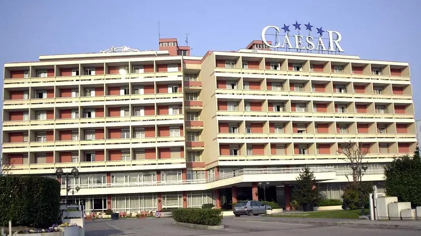 L’Hotel Caesar di via Aureliana a Montegrotto