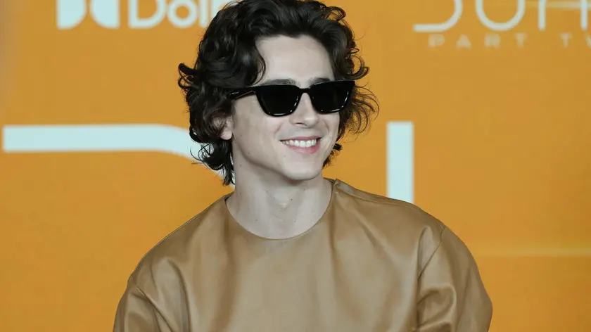 epa11181817 American-French actor Timothee Chalamet poses on the red carpet during the premiere for the film 'Dune: Part Two' in New York, New York, USA, 25 February 2024. EPA/STEPHANI SPINDEL