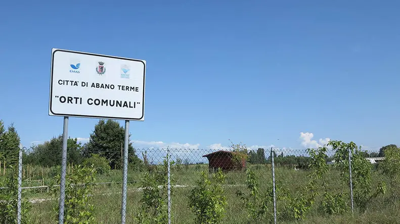 BASCHIERI - FOTO PIRAN - ABANO TERME - ORTI SOCIALI