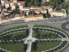 Prato della Valle visto dall'alto