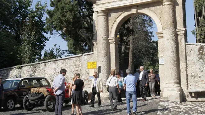 Sbrissa Trissino funerale di Marzotto