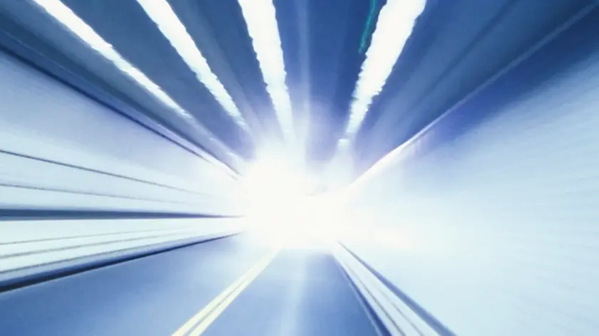 Highway Tunnel --- Image by © Dennis O'Clair/Corbis