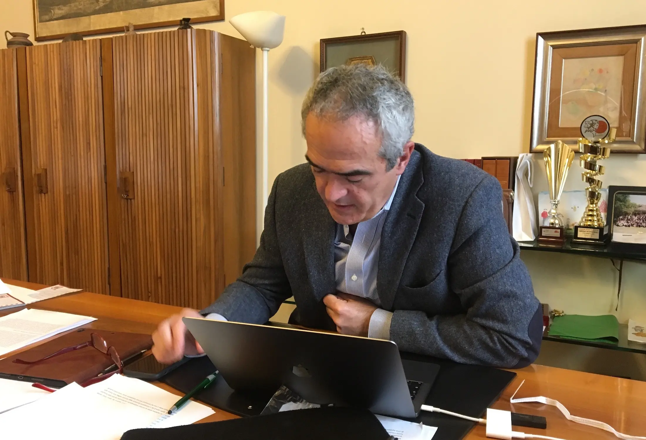 Il rettore dell'Ateneo padovano Rosario Rizzuto