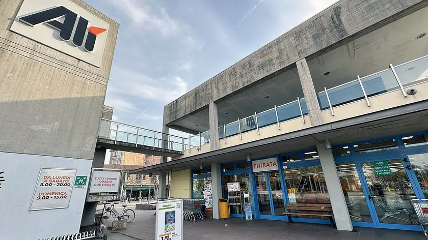 Il centro civico di Forcellini si trova sopra al supermercato Alì