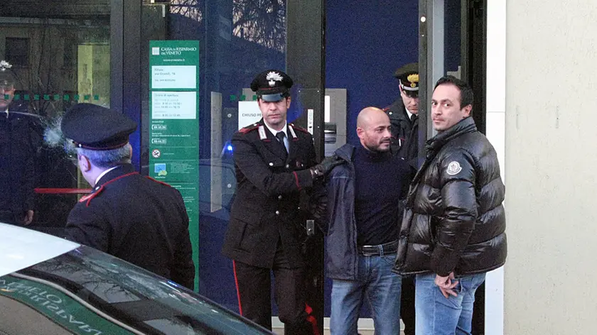 BELLUCO.RAPINA CON ARRESTO VIGONZA