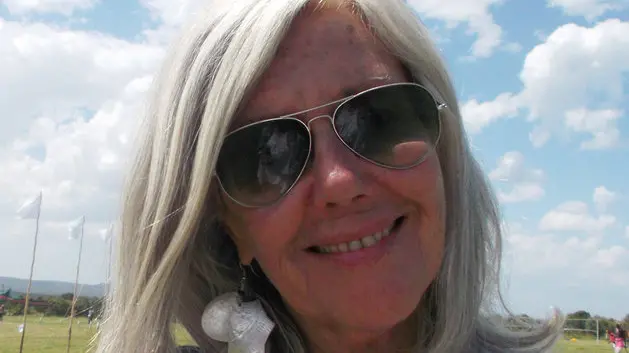 Italian-born conservationist Kuki Gallmann Kuki Gallmann poses for a photograph during the Highland Games in Laikipia Kenya, September 22, 2012. Gunmen wounded Gallmann at her conservation park on April 23, 2017 in the latest of a string of attacks during land invasions in drought-stricken northern Kenya. REUTERS/Stringer. Picture taken September 22, 2012. FOR EDITORIAL USE ONLY. NO RESALES. NO ARCHIVE.