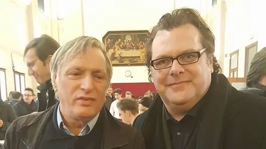 Don Luigi Ciotti e Alessandro Baldin
