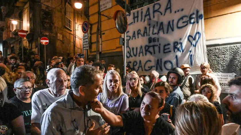 Fiaccolata per Chiara a Napoli