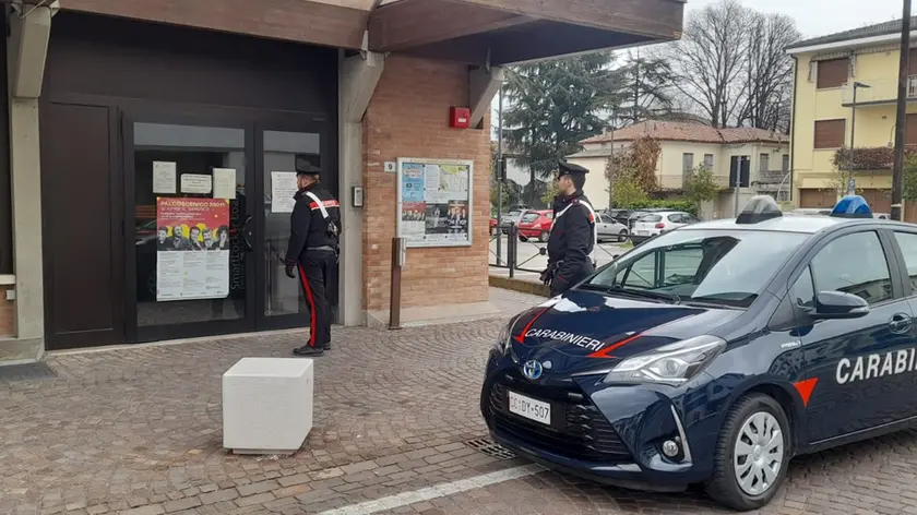 I carabinieri in biblioteca a Campodarsego