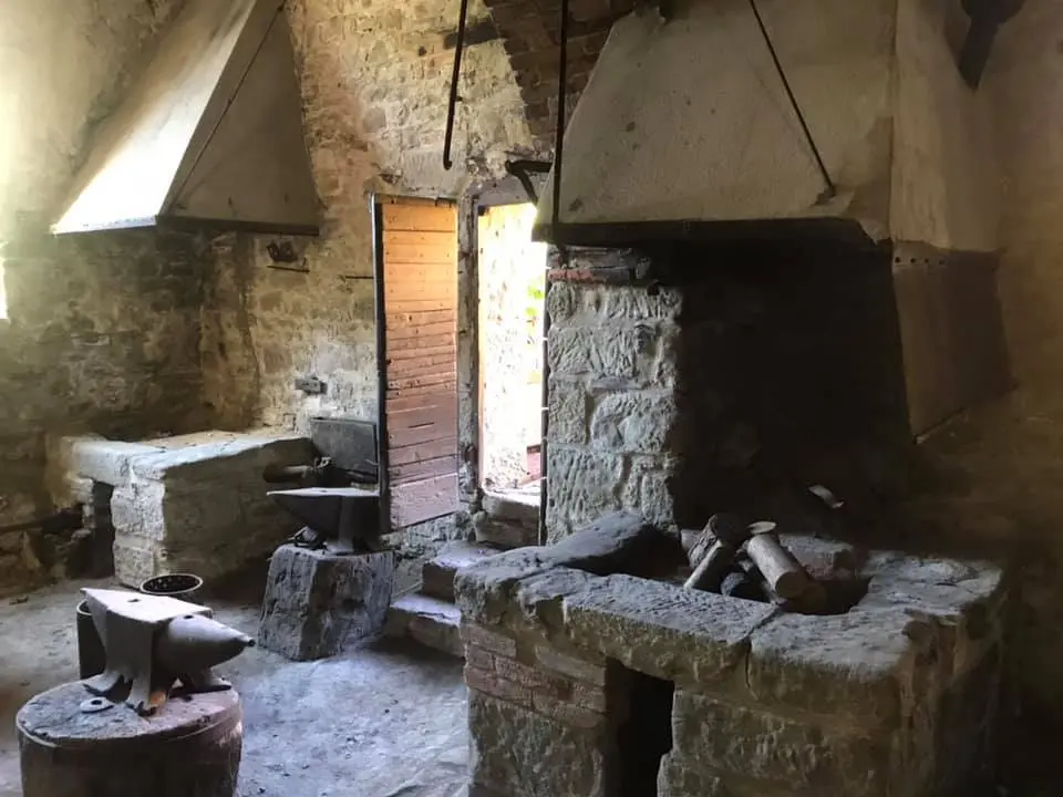 La ferriera Bonano a Talla, nell'Aretino, risale al Seicento