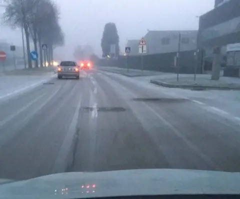 Foto inviata da Alberto Silvestri: ecco come si presentava corso Stati Uniti a Padova.