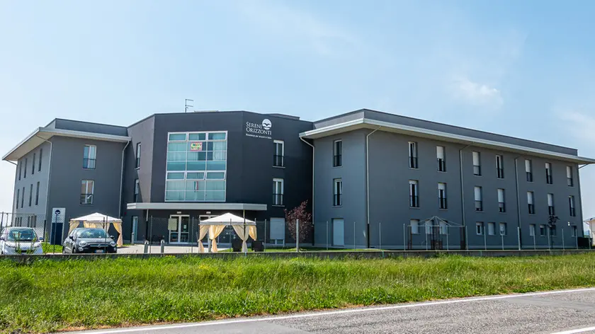 19 aprile 2020.La casa di riposo "Sereni orizzonti" di Bovolenta. Nella foto: