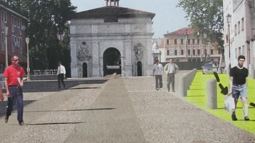 BARSOTTI - PROTESTA PROGETTO NUOVA PIAZZA PORTELLO,RENDERING PROGETTO PIAZZA