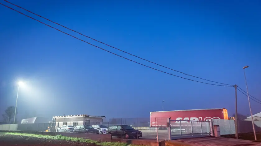 La sede della R.M. Trasporti a Megliadino San Vitale