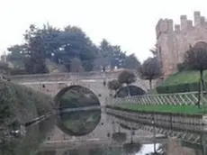 Il ponte di Porta Vicenza, che mostra segni di cedimento