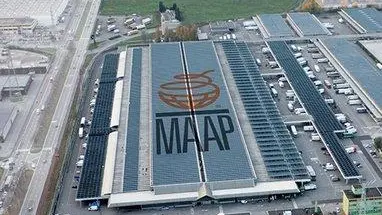 Una veduta aerea del Mercato ortofrutticolo coinvolto nelle due inchieste