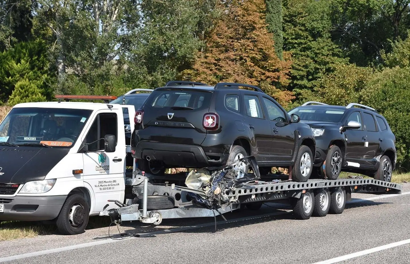 PENDOLINI - TOMMASELLA - SAN DONA’ - INCIDENTE IN VIA MARIO DEL MONACO