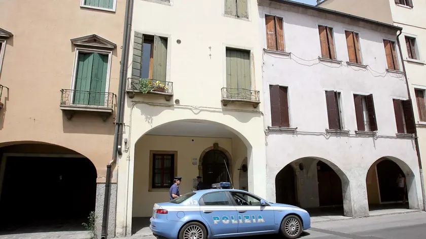 La volante in via Belzoni