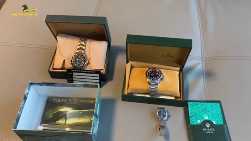 I Rolex sequestrati