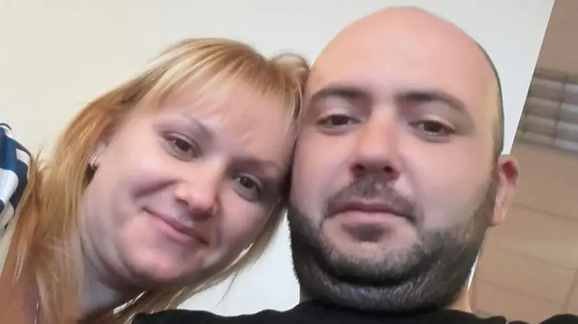 Lilia e Alexandru in un momento felice della loro relazione