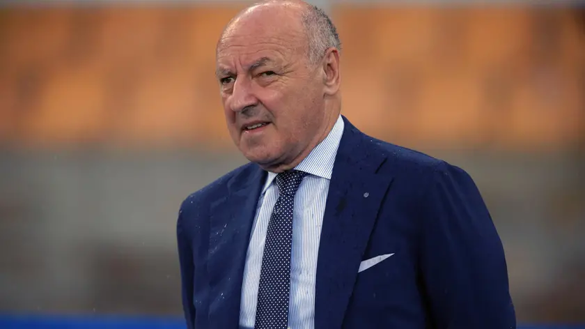 Giuseppe Marotta Inter's CEO before the Italian Serie A soccer match US Lecce - Inter FC at the Via del Mare stadium in Lecce, Italy, 13 August 2022. ANSA/ABBONDANZA SCURO LEZZI
