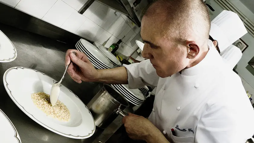 Lionello Cera, “anima” del ristorante Cera a Lughetto di Campagna Lupia, due stelle Michelin