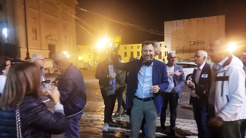 Festa per Pierobon (foto Piran)