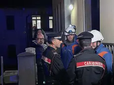 Carabinieri nella casa occupata