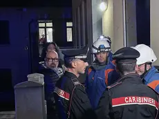 Carabinieri nella casa occupata