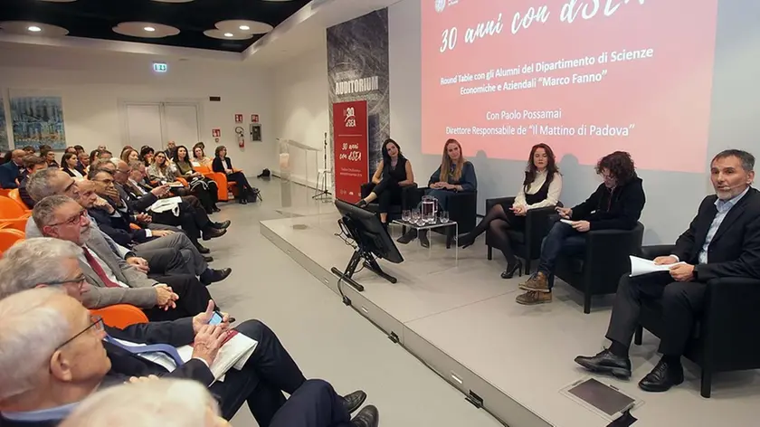 TOME’-AGENZIA BIANCHI-PADOVA -CONVEGNO 30 ANNI DIPARTIMENTO ECONOMIA