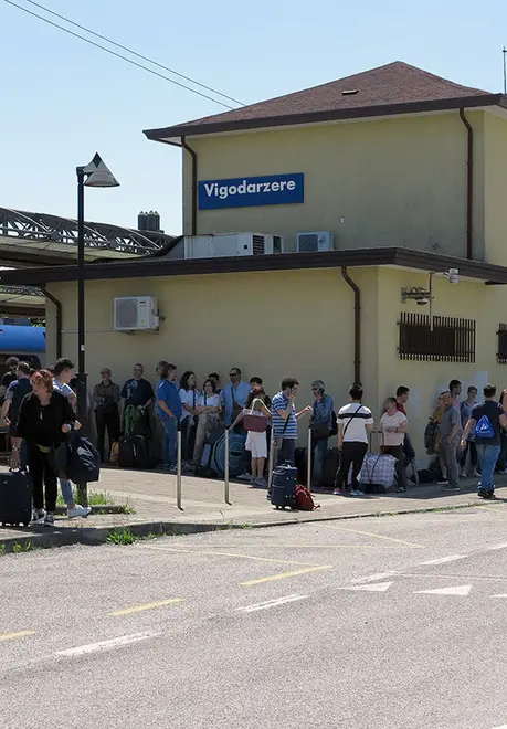 BELLUCO - FOTO PIRAN - VIGODARZERE - STAZIONE FS LUOGO SUICIDIO