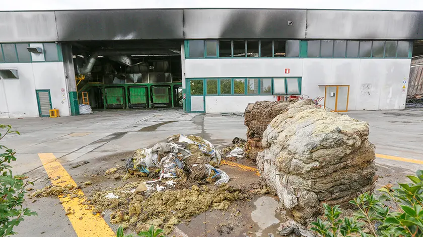 Ferrazza Vidor incendio azienda Vidori il giorno dopo