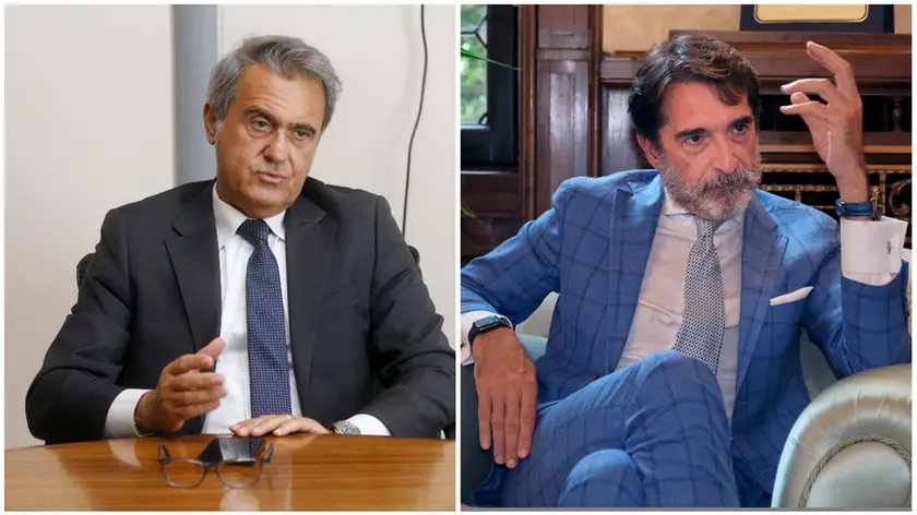 Il questore Marco Odorisio e l'ex prefetto Francesco Messina