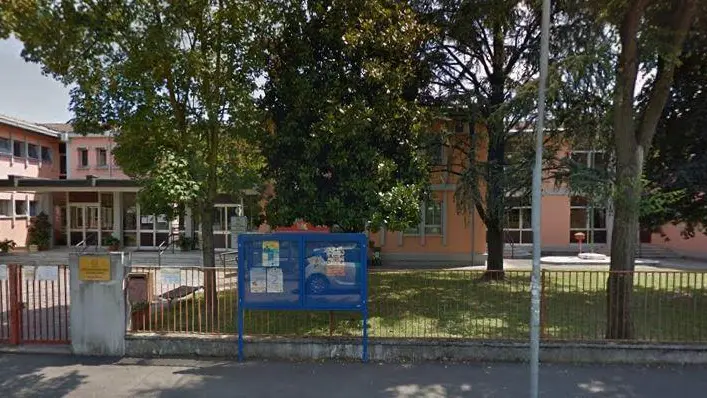 La scuola media Albinoni a Tencarola