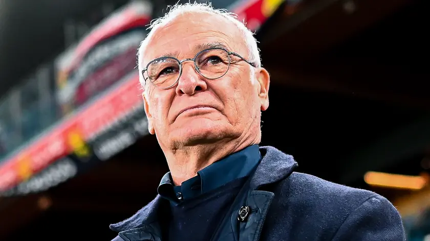 Cagliari's Italian head coach Claudio Ranieri prior to kick-off in the Italian Serie A soccer match Genoa Cfc vs Cagliari Calcio at Luigi Ferraris stadium in Genoa, Italy, 29 April 2024. ANSA/STRINGER