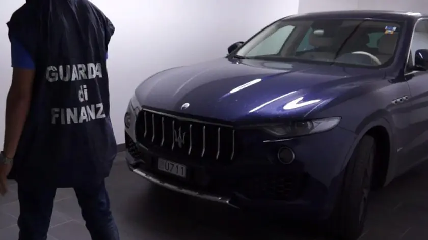 Una Maserati del tipo utilizzato dai ladri a Vigonza