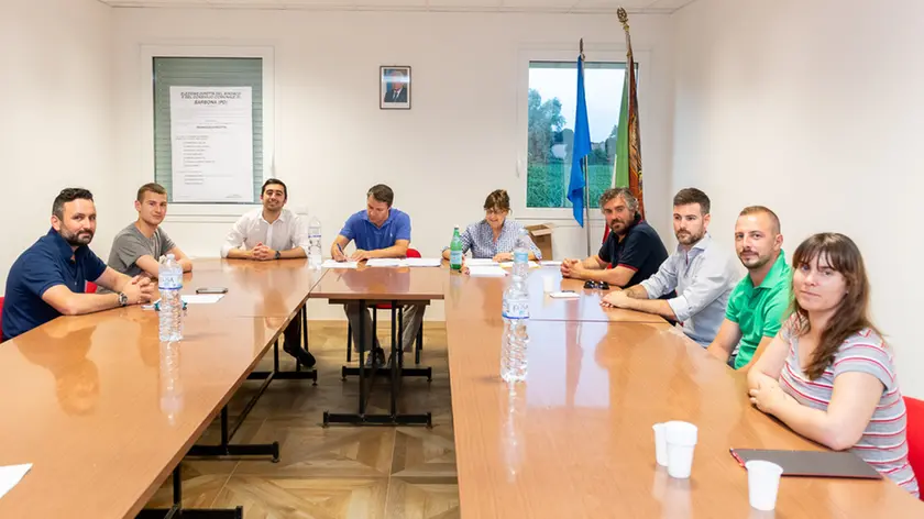 Barbona (PD), 18 giugno 2019. Consiglio comunale e giuramento sindaco di Barbona. Nella foto: