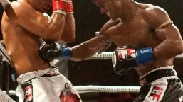 MUAY THAI. Una fase di combattimento