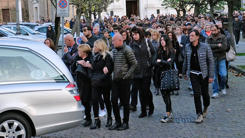 BELLUCO-FOTOPIRAN-SANT'ANGELO DI PIOVE-FUNERALE RICCARDO BENVENUTI