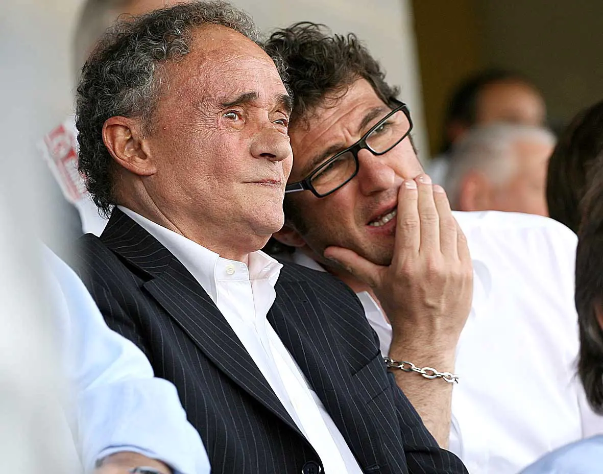 Gianni Di Marzio con Ciro Ferrara