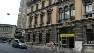 CORSO GARIBALDI La sede centrale delle Poste Italiane