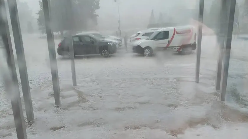 Foto scattata a Levada di Piombino Dese e pubblicata da "Machetempofa.it e Meteocimagrappa.it - Previsioni meteo per il Veneto"