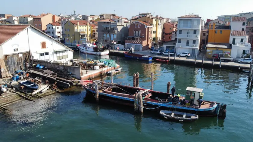 Il burcio “Freccia Azzurra” che sta per essere restaurato
